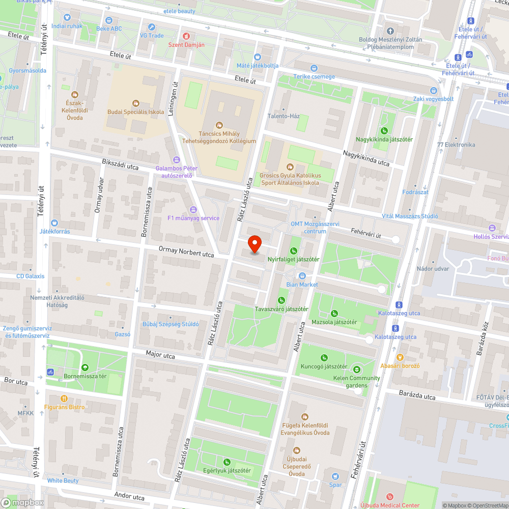 Elhagyott Merci bejelentés helye