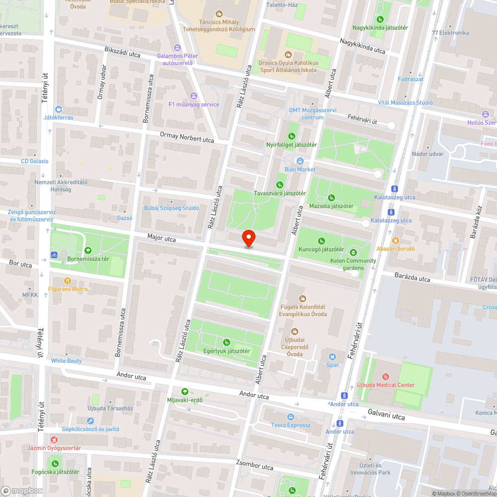 Elhagyott Ford bejelentés helye