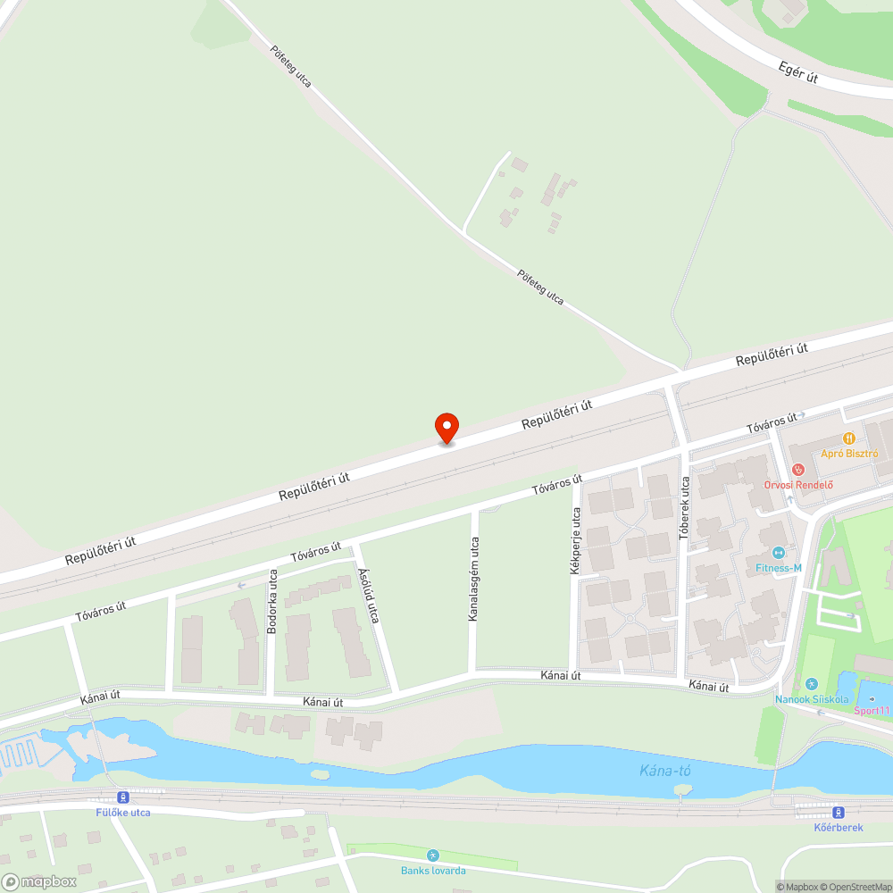 Illegális szemétkupacok a Repülőtéri úton bejelentés helye