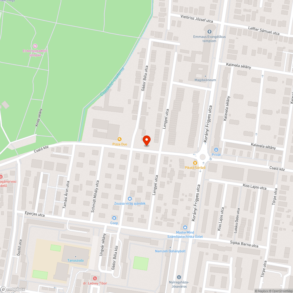 Nincs megfelelő minőségű járda bejelentés helye