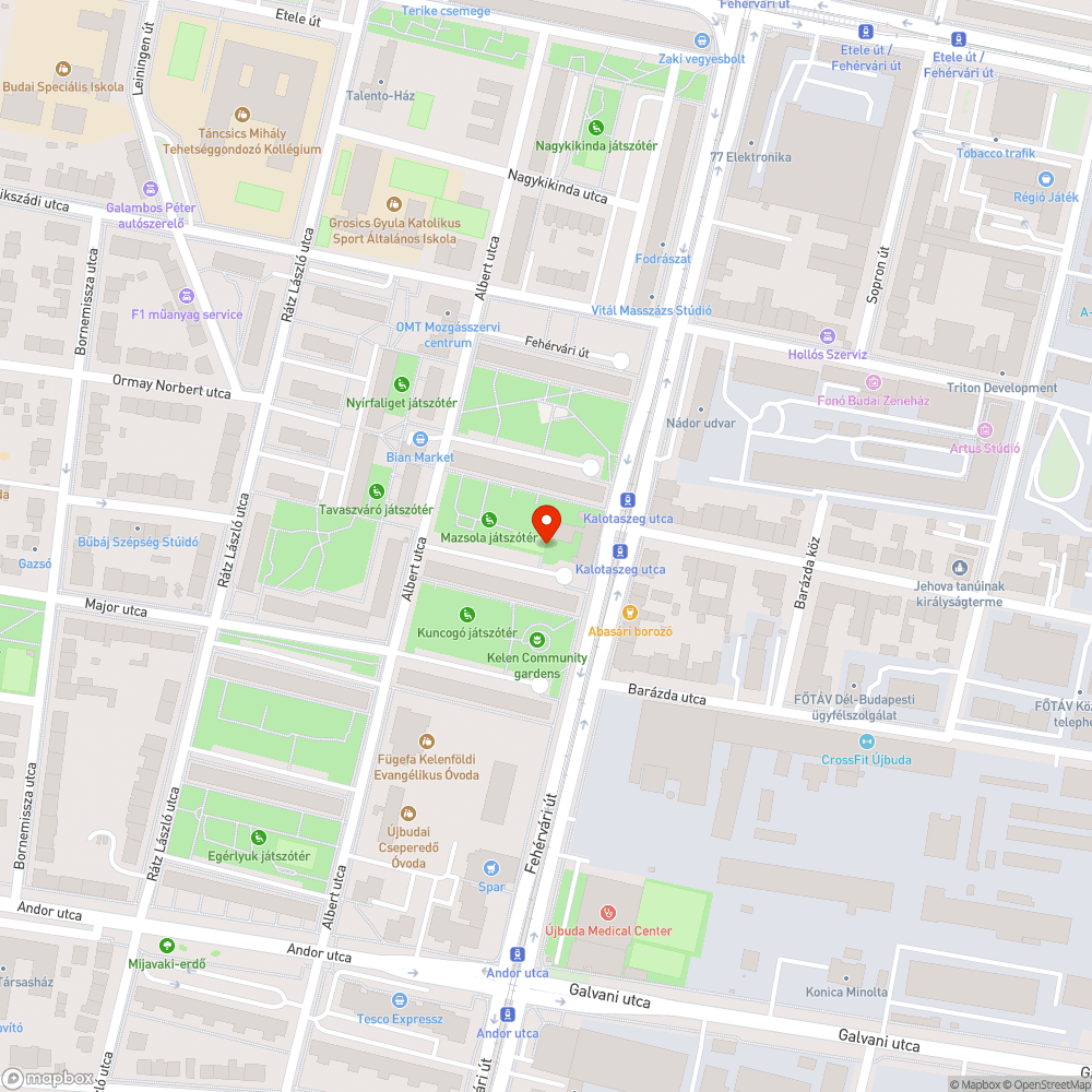 Elhagyott Fiat bejelentés helye