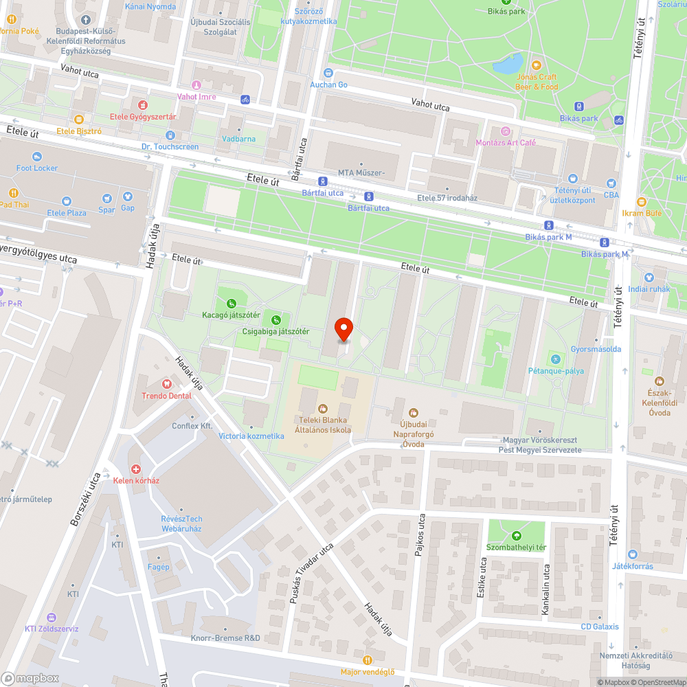 Elhagyott Ford bejelentés helye