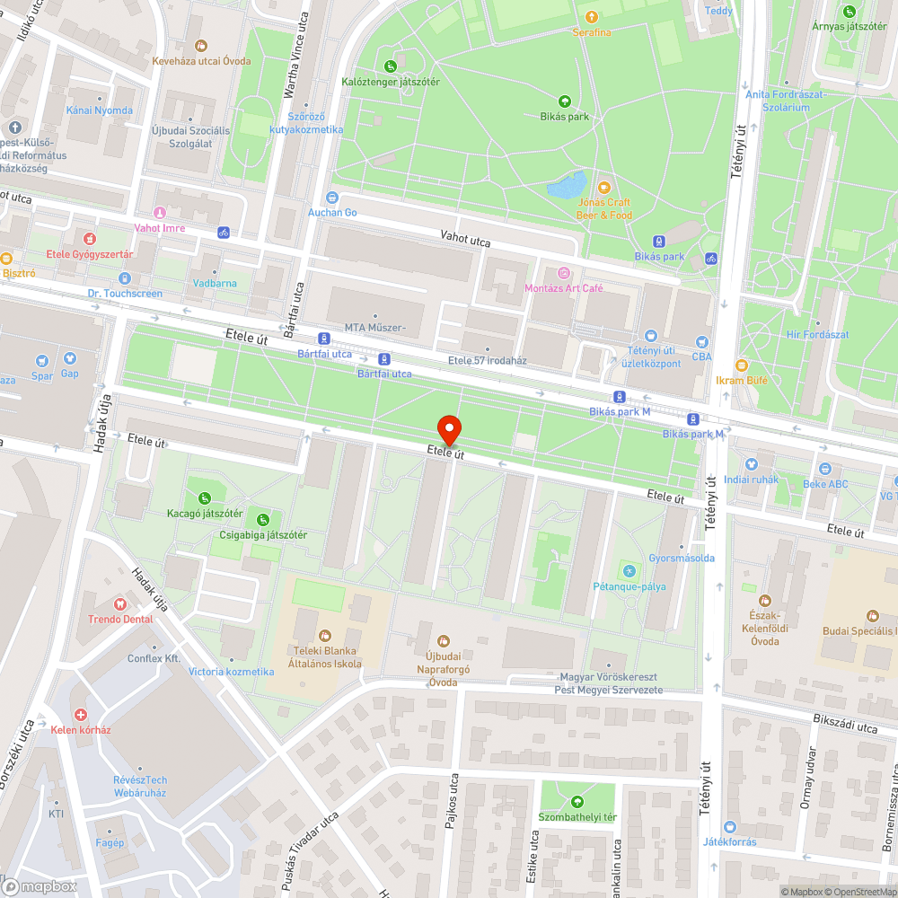 Elhagyott Ford bejelentés helye