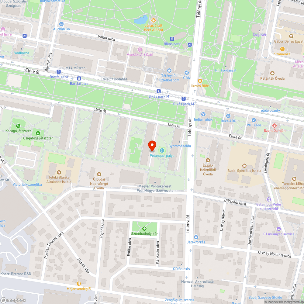 Elhagyott Mazda bejelentés helye