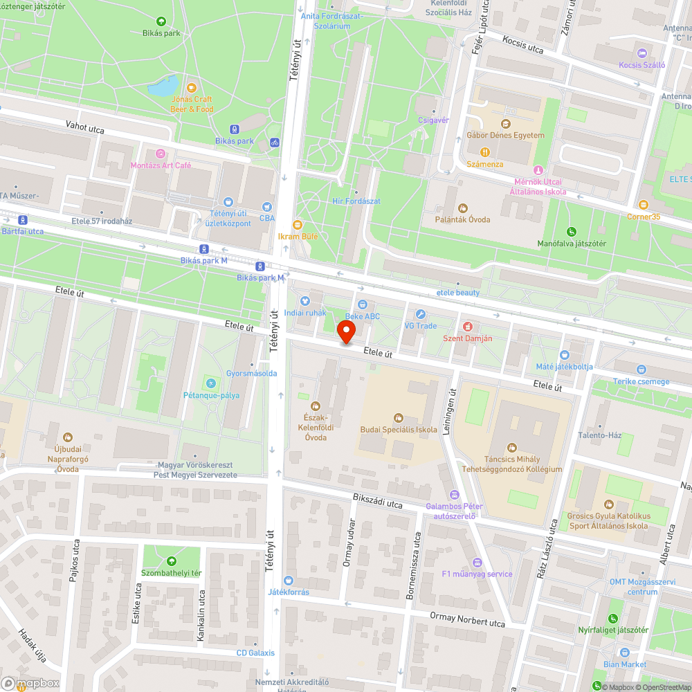 Elhagyott Focus bejelentés helye