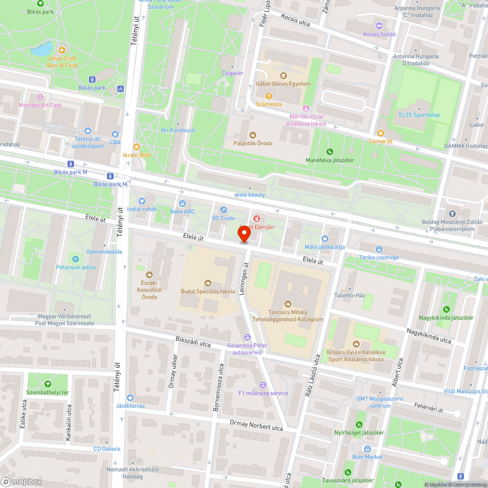 Elhagyott Ford bejelentés helye