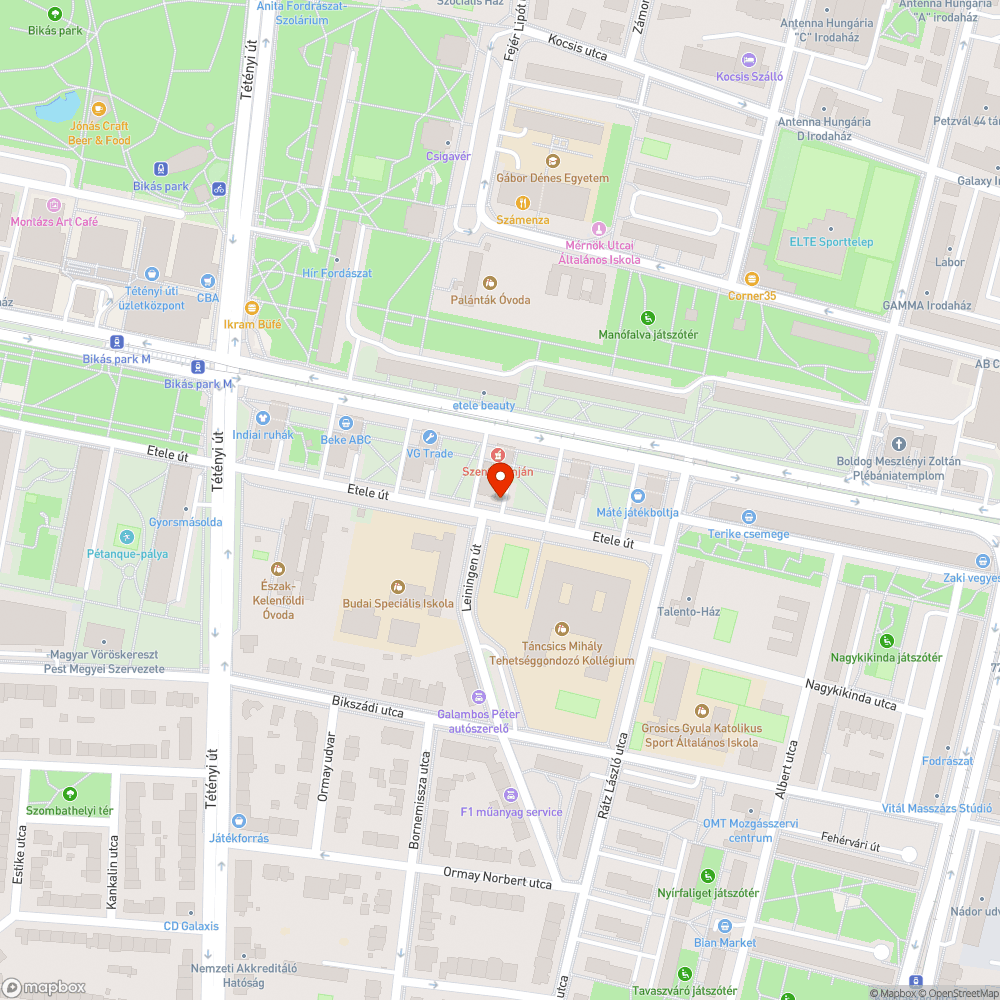 Elhagyott Sprinter bejelentés helye