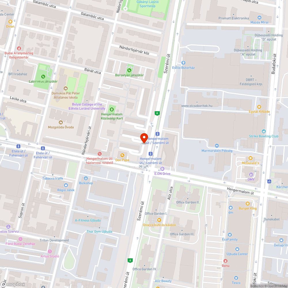 Elhagyott Fiat bejelentés helye