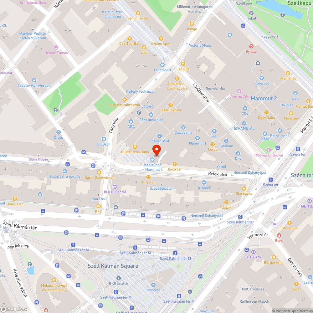 Úttorlasz bejelentés helye