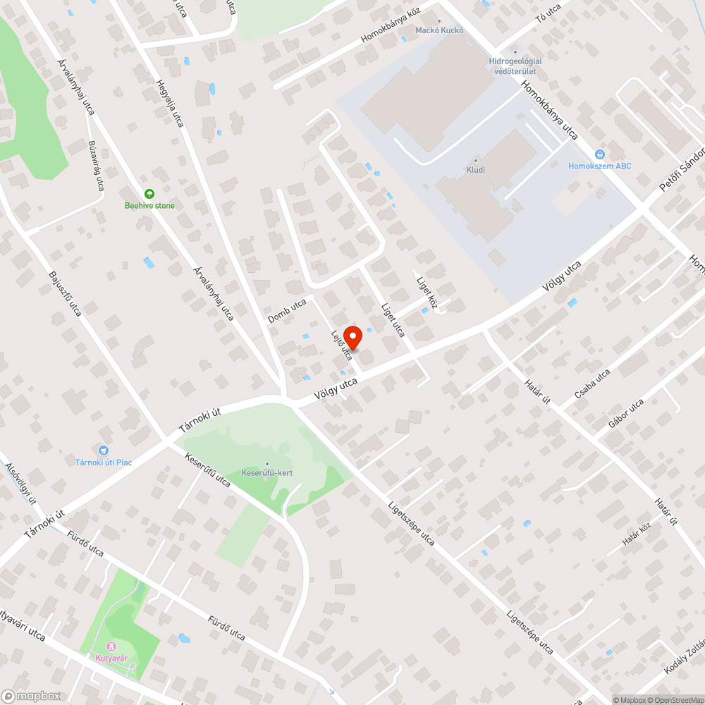 Hiányos útjavítás bejelentés helye