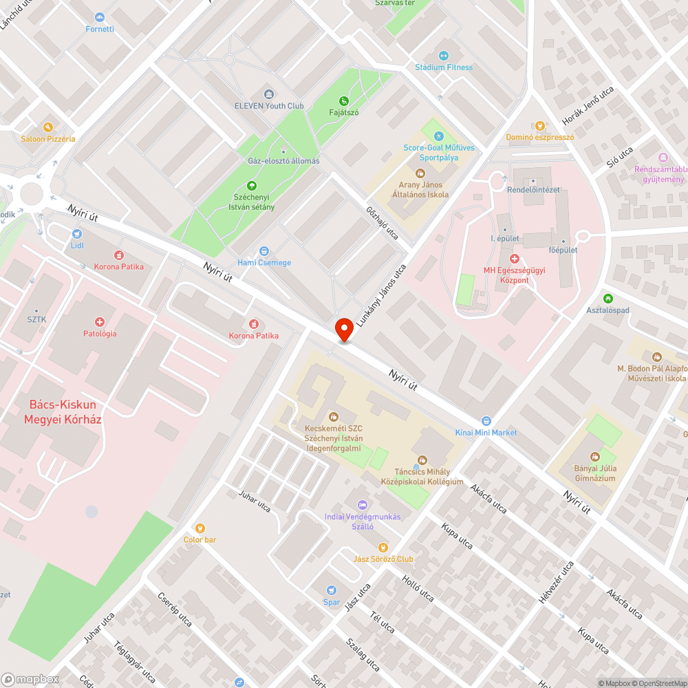 Hatalmas kátyú Nyíri úton - ősz óta megoldatlan ügy bejelentés helye