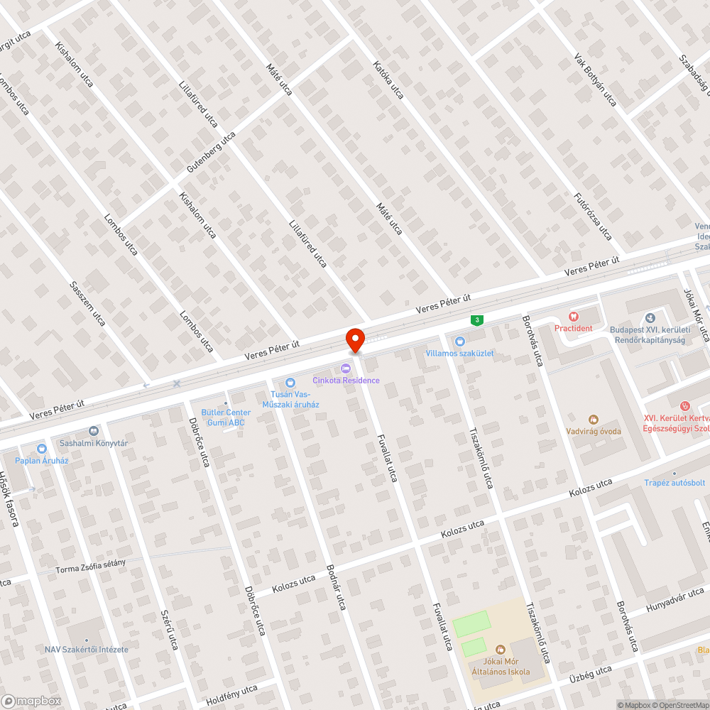 Lekopott zebra bejelentés helye