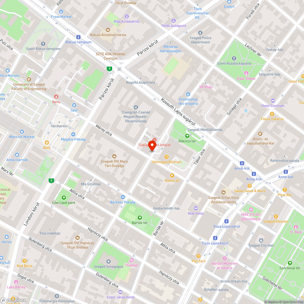 Hiányzó védőburkolat bejelentés helye