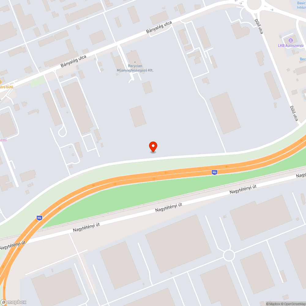 Szemét az út mentén bejelentés helye