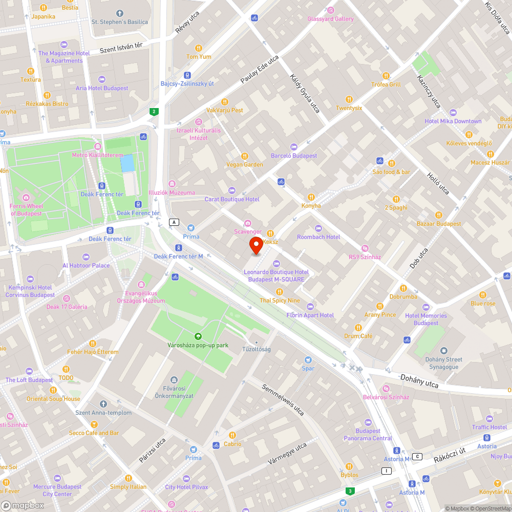 Kőgörgeteg bejelentés helye