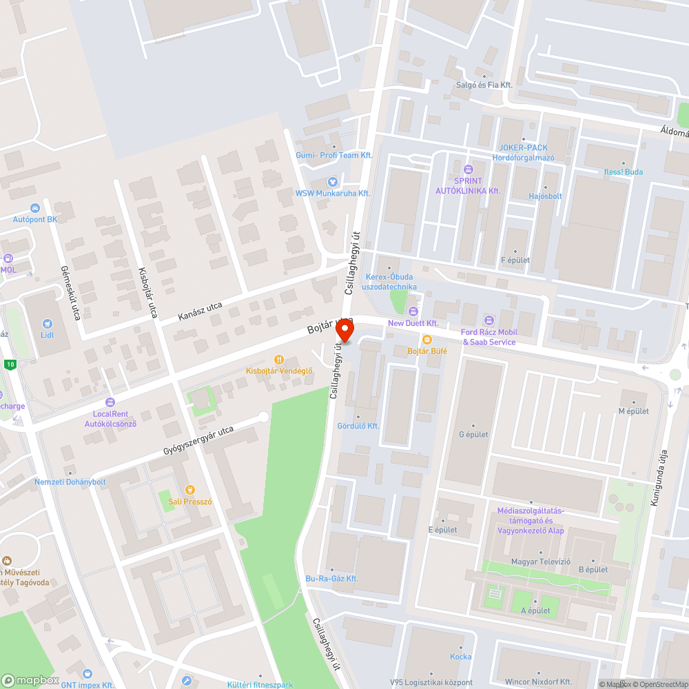 Elhagyott Peugeot és Daewoo bejelentés helye