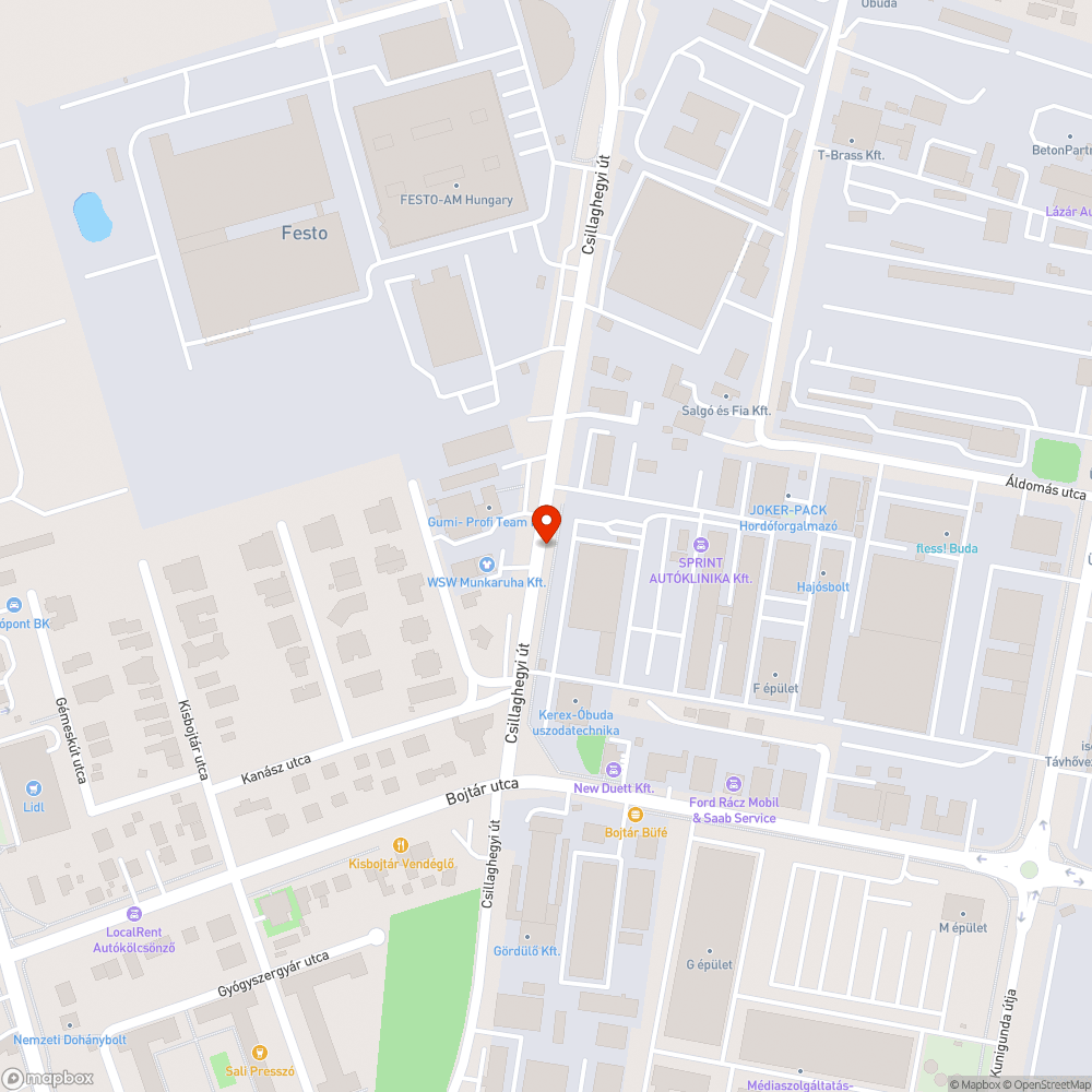 Lerakat a Csillaghegyi úton bejelentés helye