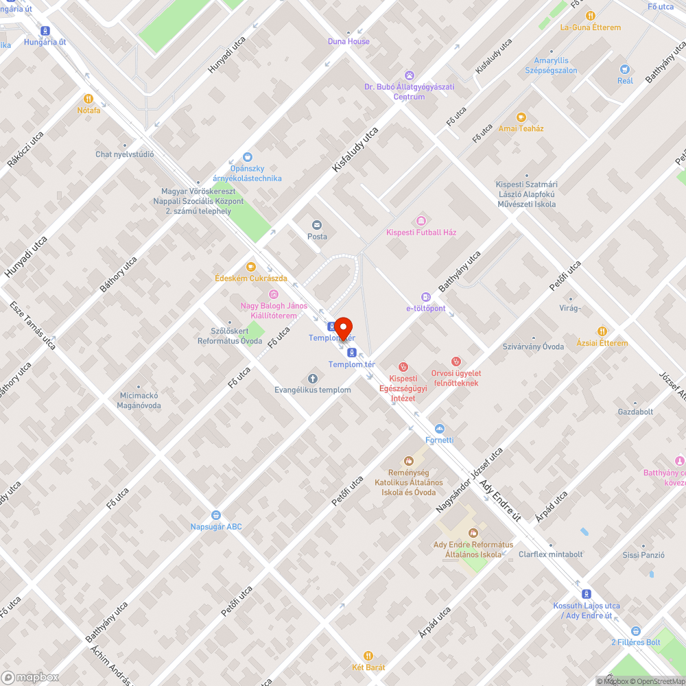 szemét bejelentés helye