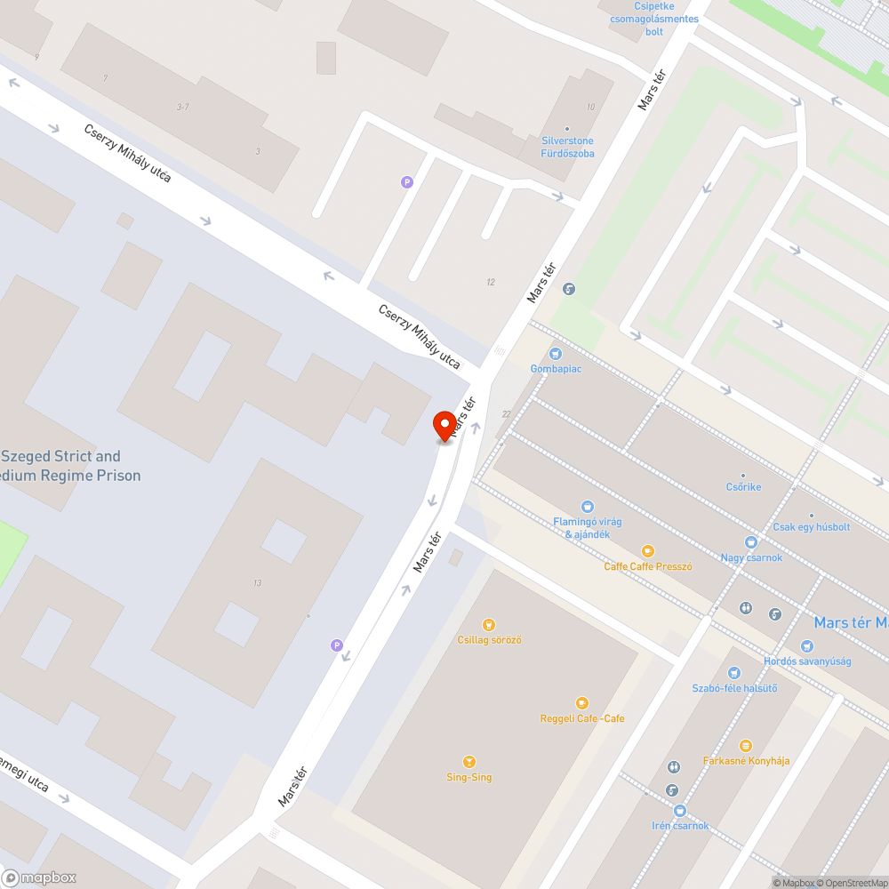 Eldugult csatorna lefolyó bejelentés helye