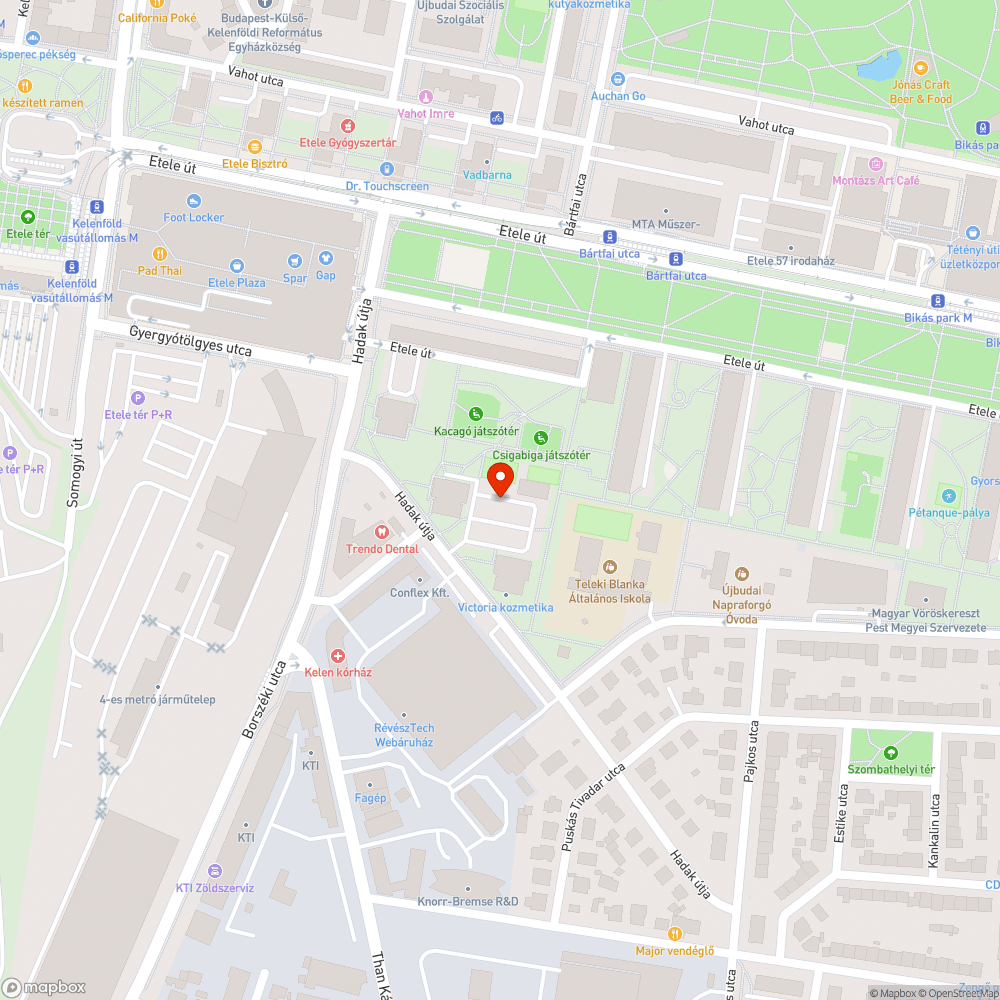 Elhagyott Fiat bejelentés helye