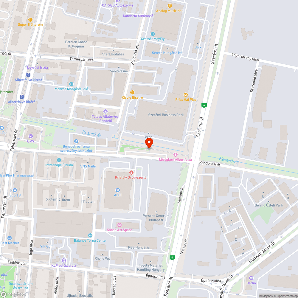 Kidőlt tábla bejelentés helye