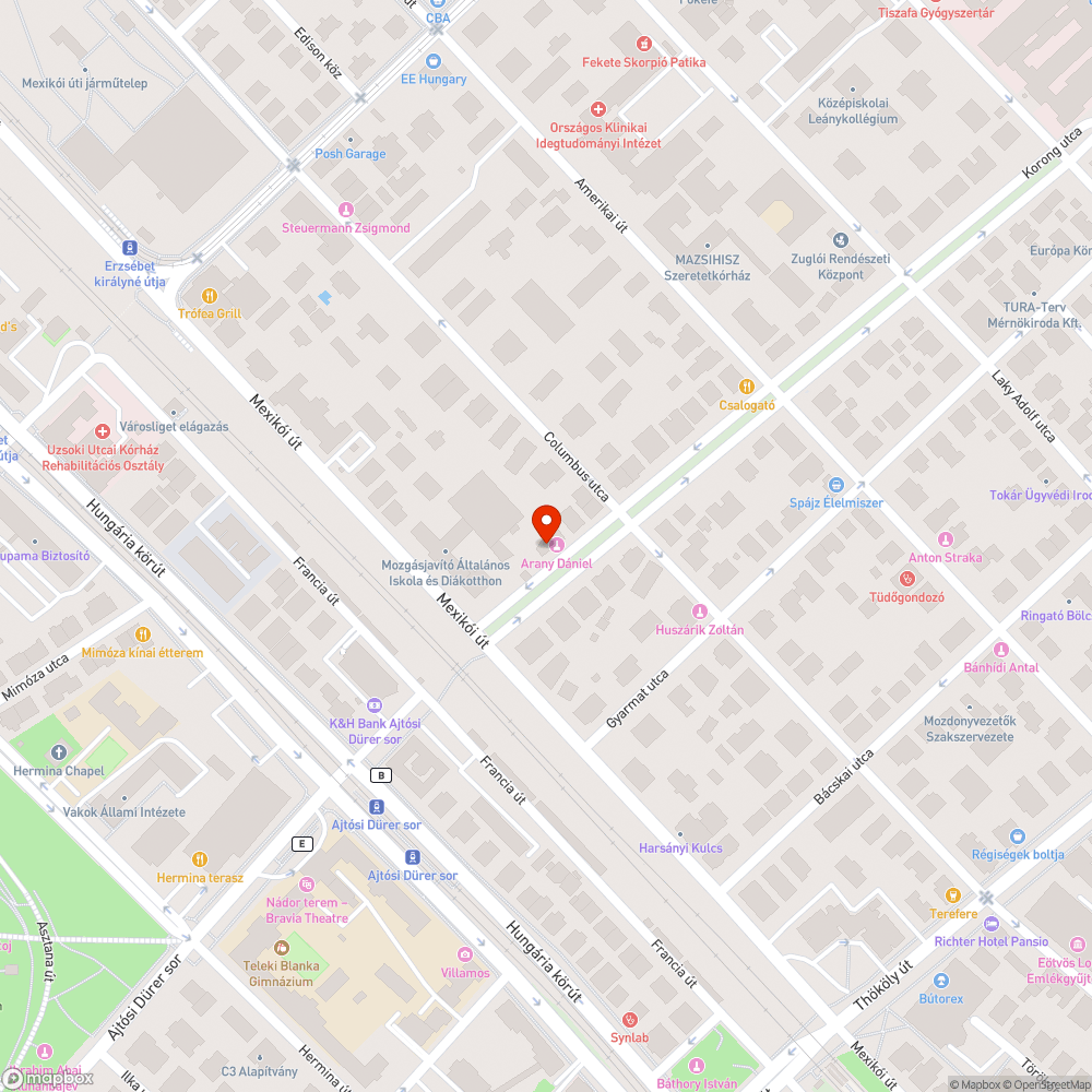 Halott fa a védett fasorban 7. bejelentés helye