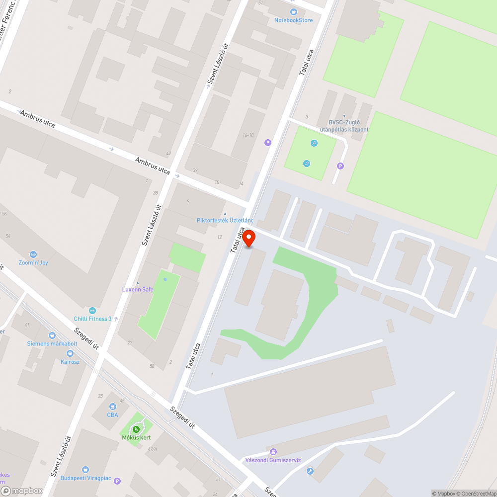 Kidöntött tábla bejelentés helye