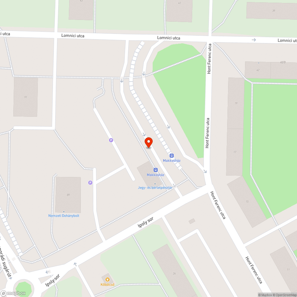 Erősen elhasználódott padok bejelentés helye