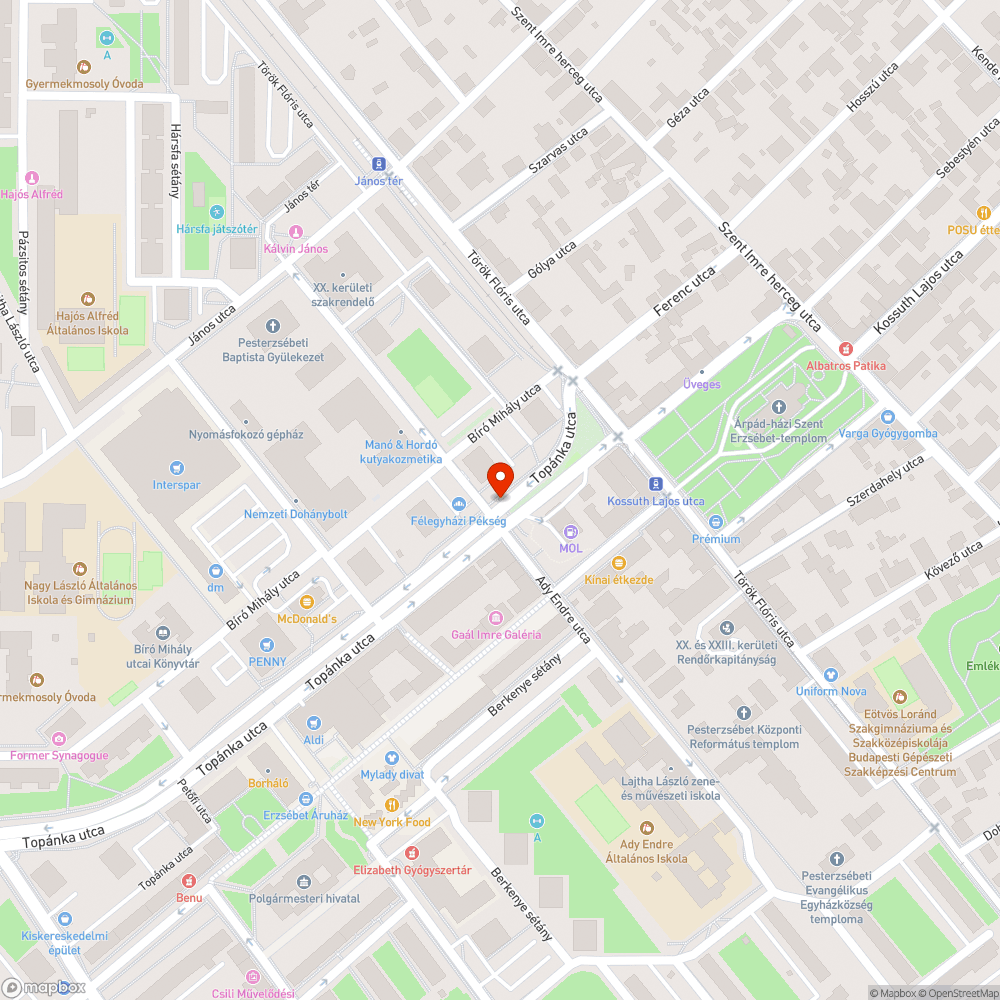 Burkolat süllyedések a főúton bejelentés helye