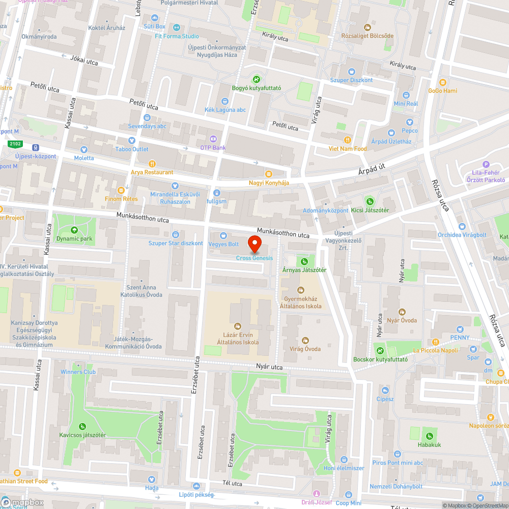 Elhagyott Daewoo bejelentés helye