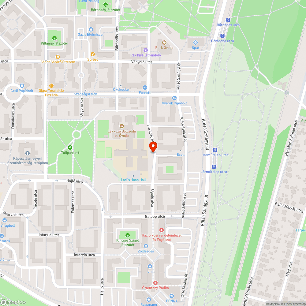 Elhagyott Opel bejelentés helye