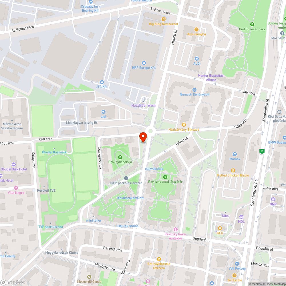 Elhagyott Chevrolet bejelentés helye