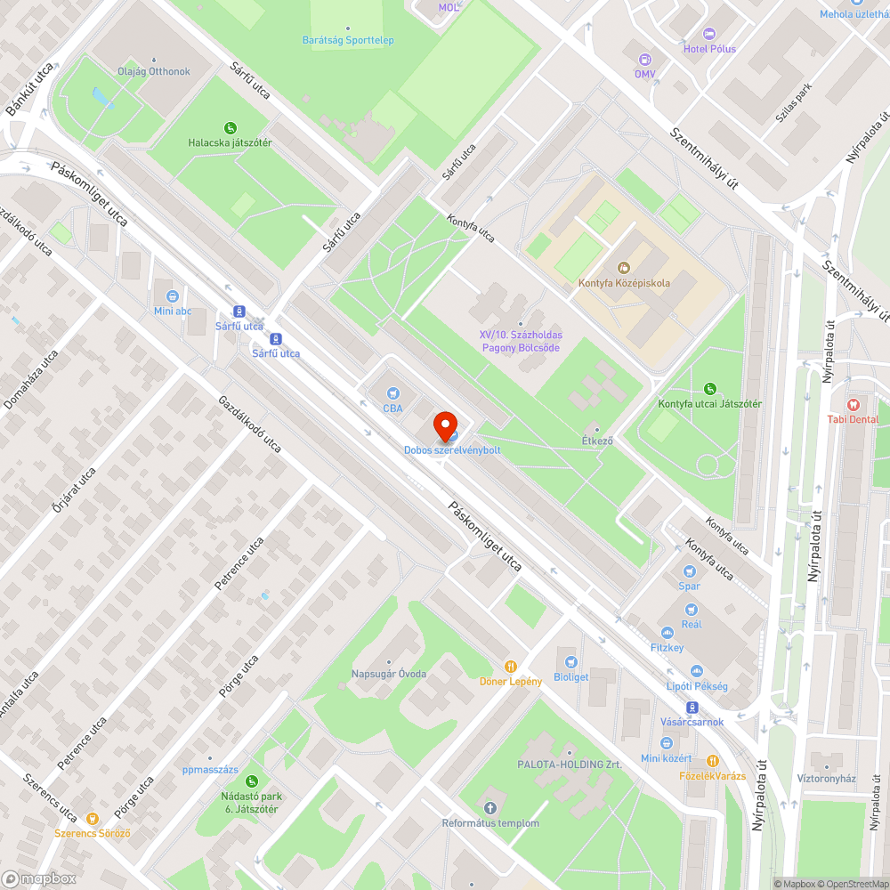 Kátyú évek óta bejelentés helye