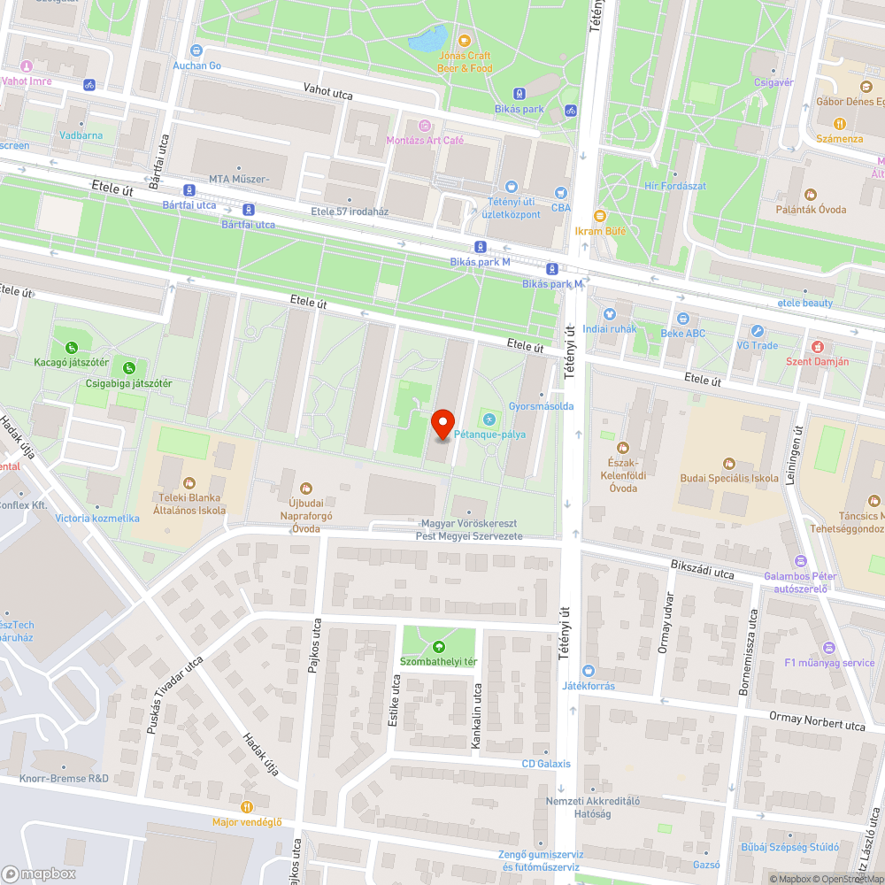 elhagyott autó bejelentés helye