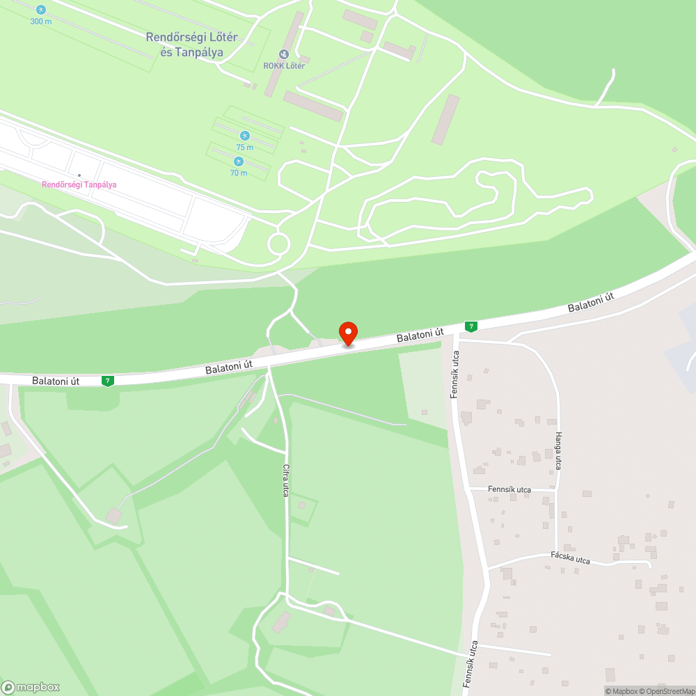 Szemét bejelentés helye