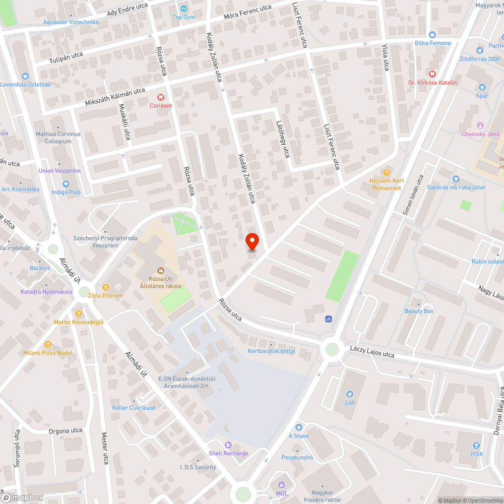 Elkorhadt fa bejelentés helye