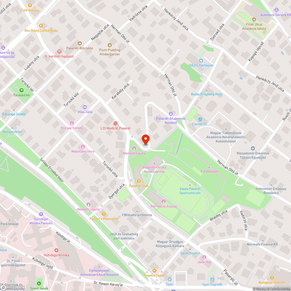 járdaszegély bejelentés helye