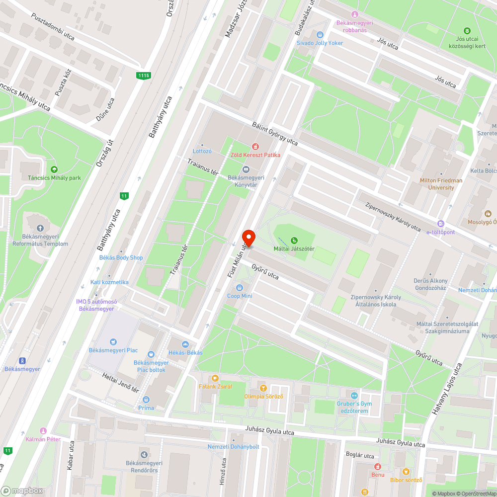 Fedlap teteje bejelentés helye