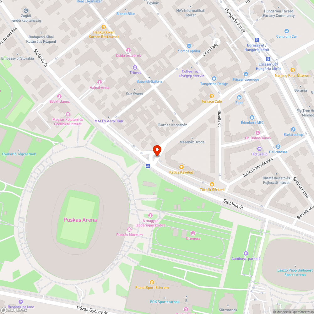 Lekopott útburkolati jelek, ismét. bejelentés helye