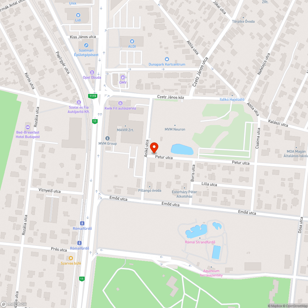 Elhagyott Ford bejelentés helye