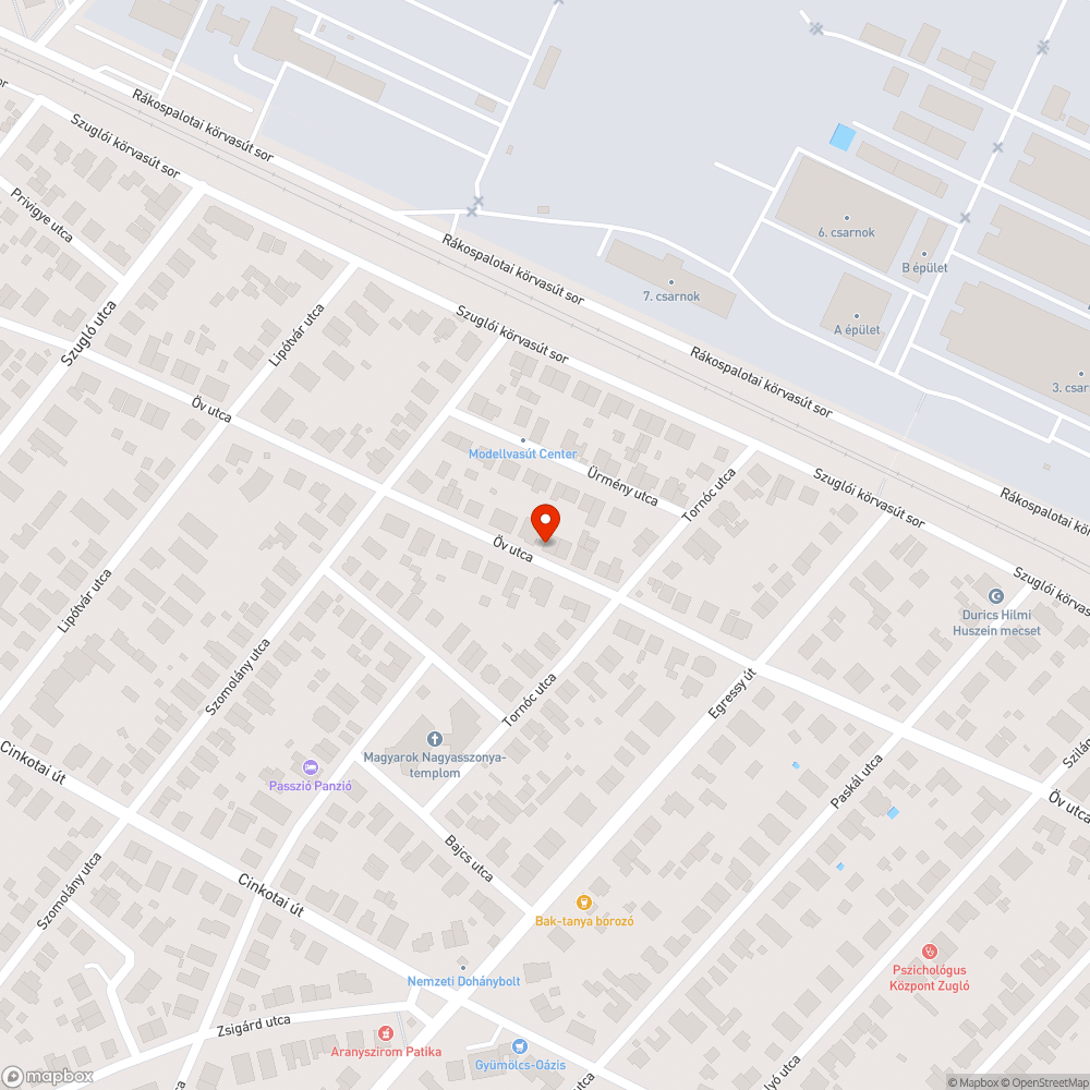 Kátyú, Zugló Öv utca bejelentés helye