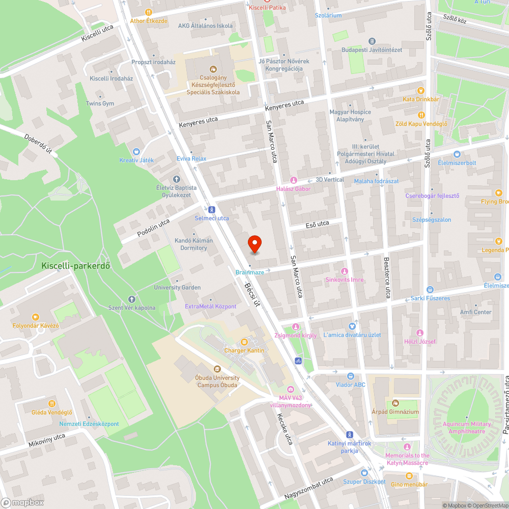 Üres fahely bejelentés helye