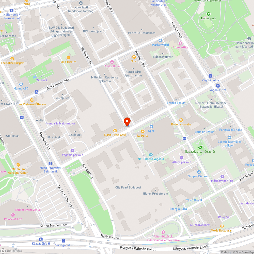 Hiányzó jelzés - útszűkület bejelentés helye