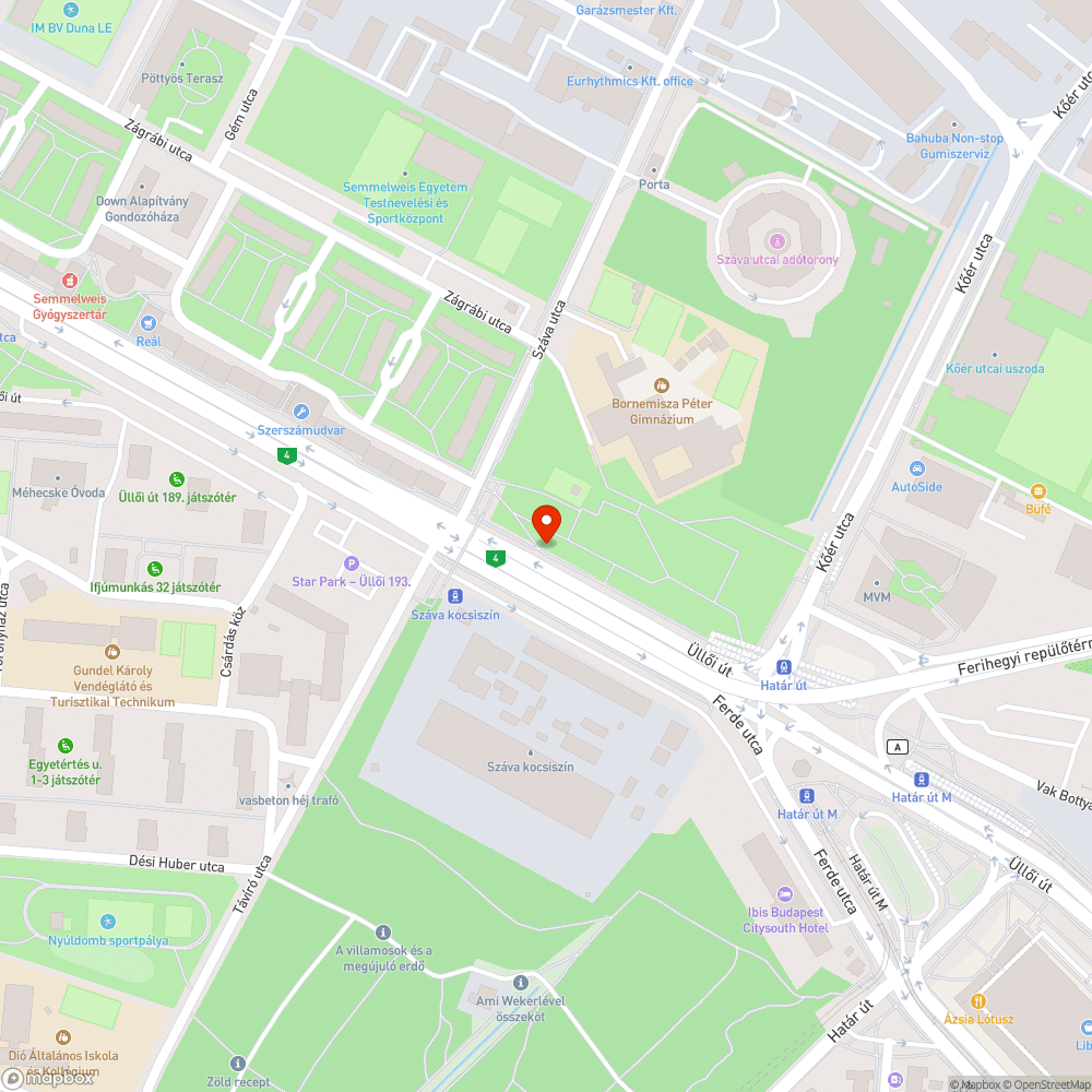 Veszélyes kereszteződés bejelentés helye