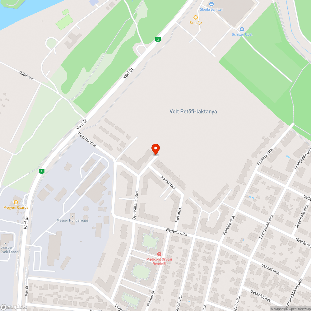 Roncs autó bejelentés helye