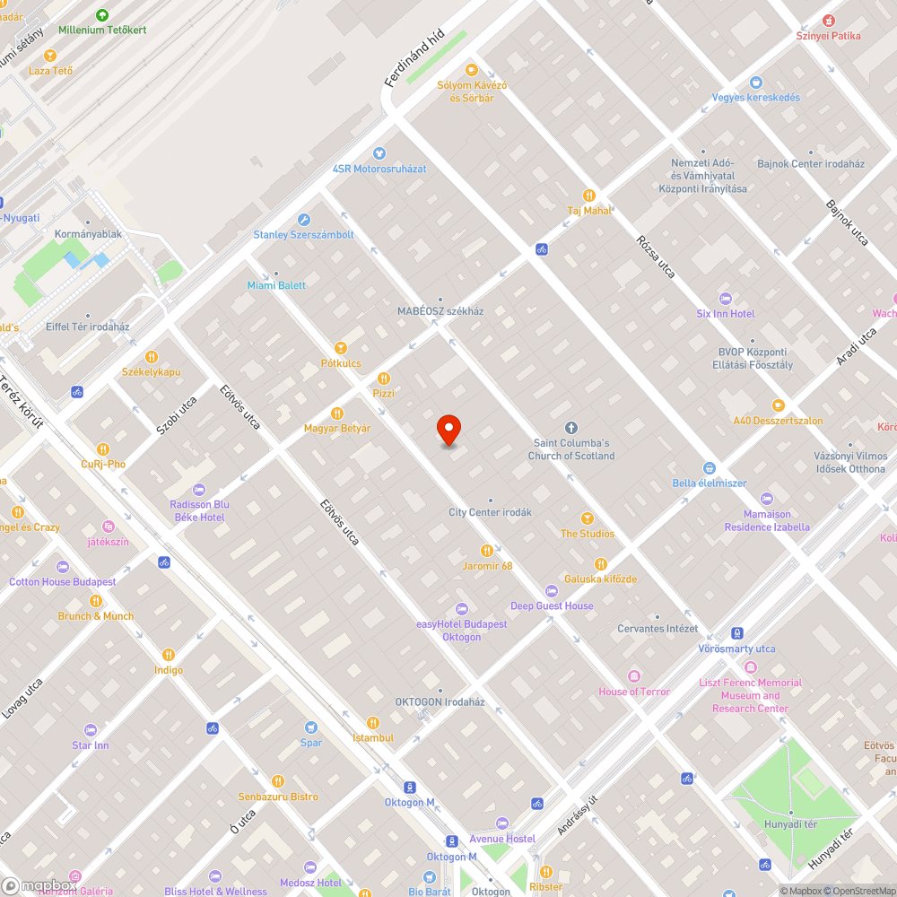 Parkolás a Csengery utcában bejelentés helye