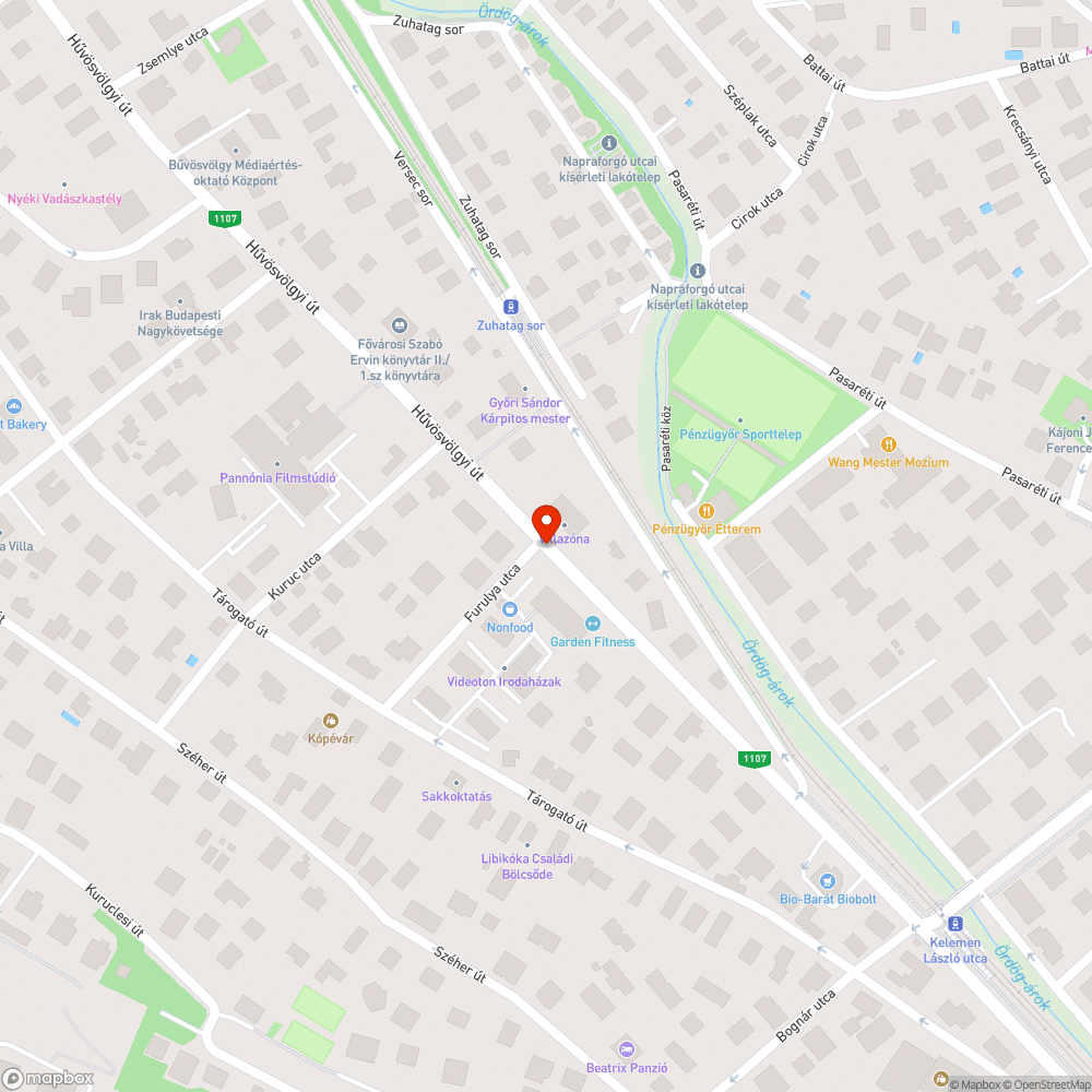 Elhagyott sérült Skoda bejelentés helye