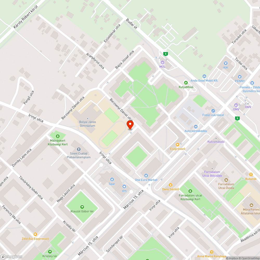 Útsüllyedés bejelentés helye