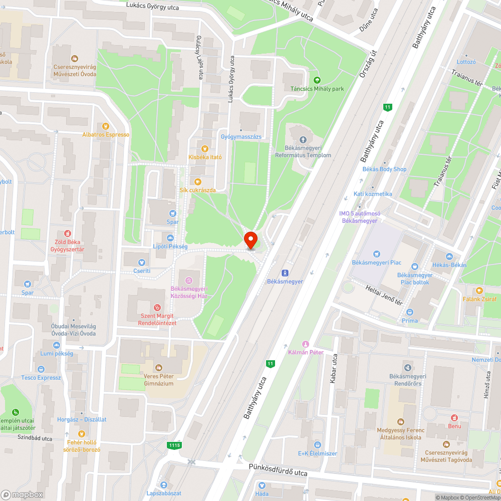 Eldugult lefolyórács bejelentés helye