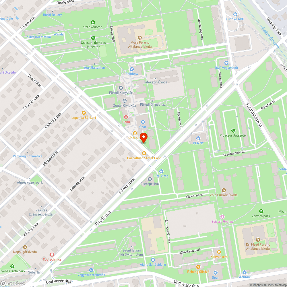 Csodaszép fővárosunk bejelentés helye